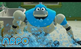 Water Woes- @Arpo The Robot| Fun Cartoons for Kids | Moonbug Fun Zone | Arpo