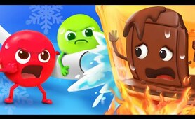 Colorful Candies Save the Chocolate | Learn Colors for Kids | Kid Cartoon | Best Animation | BabyBus