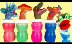 Fizzy Helps Find Dinosaurs in Slime - Educational Video for Kids