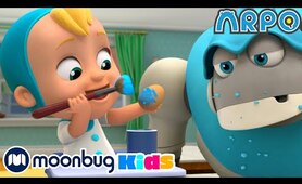 ARPO The Robot - Easter Egg Decorating Disaster | Moonbug Kids TV Shows | Cartoons For Kids