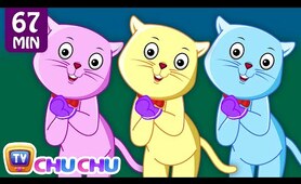 Three Little Kittens and Many More Kitten Cat Songs | Popular Nursery Rhymes Collection | ChuChu TV