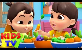 Vegetables Song | Healthy Eating Habits | Nursery Rhymes & Baby Cartoon Songs - Kids Tv