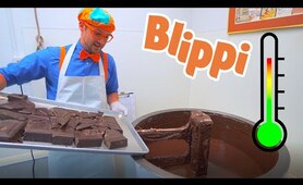 Learn Food For Kids | Blippi And The Chocolate Factory | Educational Videos For Children