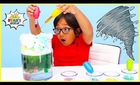 Easy DIY Weather Science Experiments for Kids to do at home!!